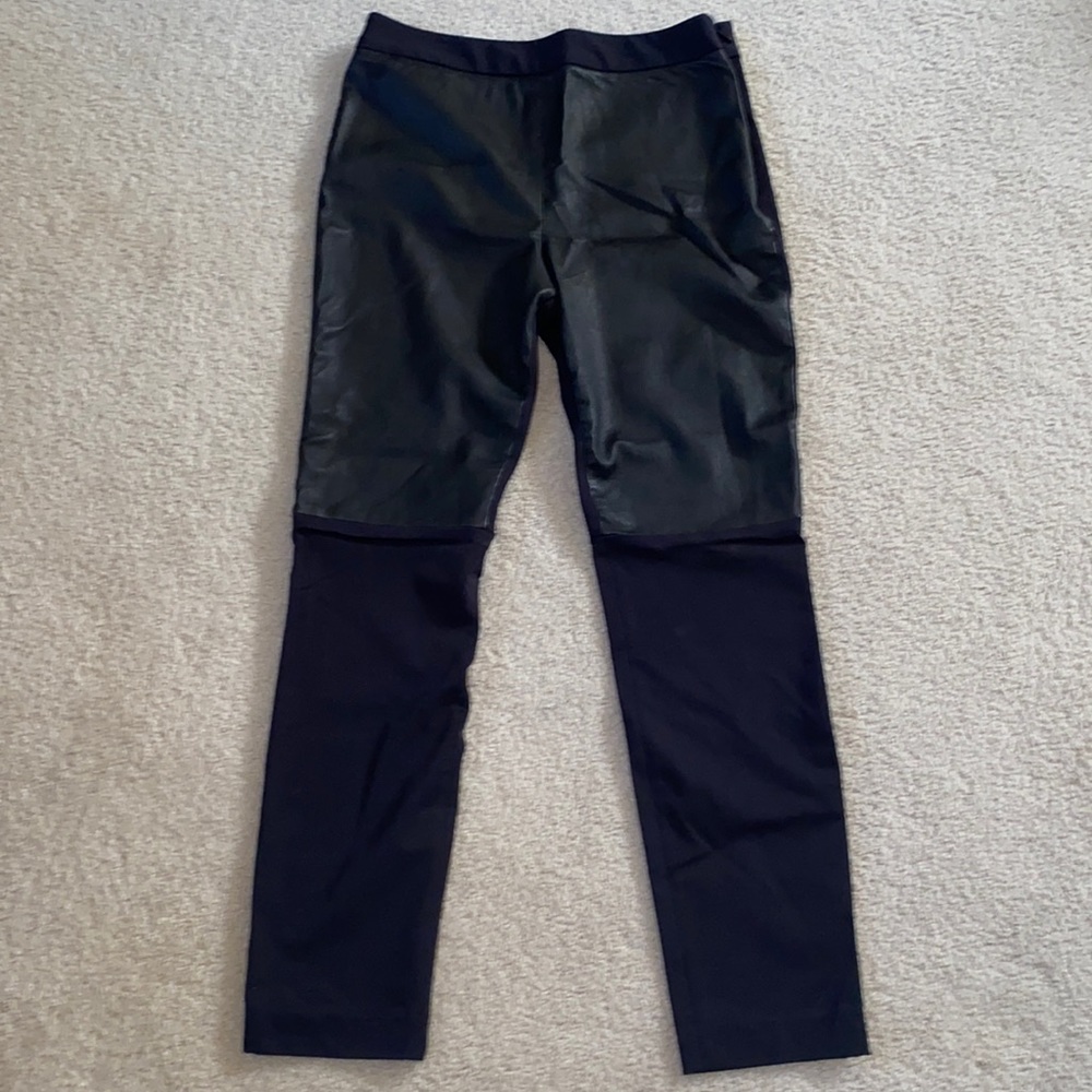Milly leather pants